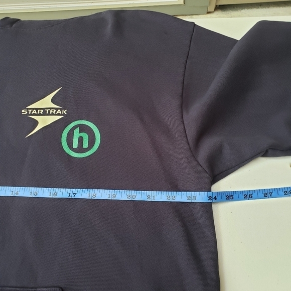 Hidden New York x Star Trak Landing Black Hoodie Size Large - Picture 10 of 13